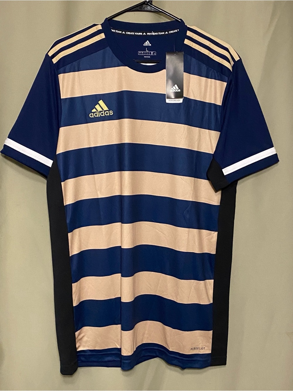 Adidas Blank Custom Print MiAdidas Men’s Tiro 19 Soccer Training Jersey L NWT